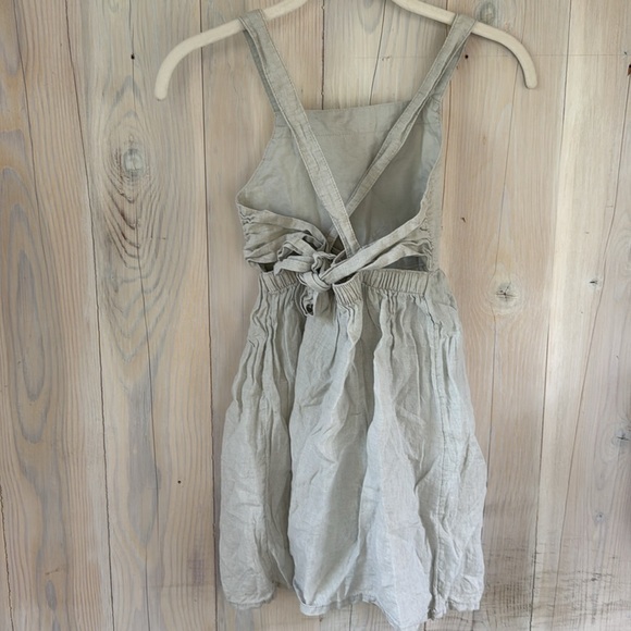 H&M Girls Linen Dress size 6yrs - Picture 2 of 8